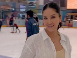 Sunny Leone, the queen of ice skating!