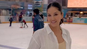 Sunny Leone, the queen of ice skating!