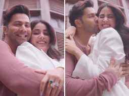 Varun Dhawan kisses Janhvi Kapoor in adorable video after ‘Dil Se Dil Tak’ song release from Bawaal, watch