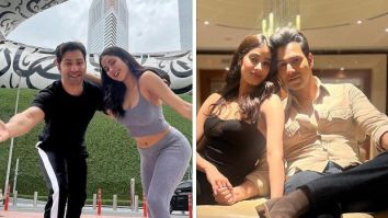 Varun Dhawan and Janhvi Kapoor make waves with their Dubai trip for Bawaal promotions; see post