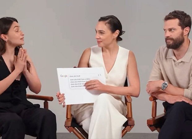 Alia Bhatt teaches Telugu to Gal Gadot and Jamie Dornan; watch 