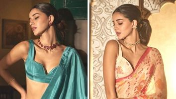 Ananya Panday’s sarees from Dream Girl 2 promotions has got us swooning and how