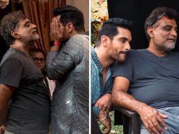 Angad Bedi shares candid behind-the-scenes moments from Abhishek Bachchan and Saiyami Kher starrer Ghoomer; see pics