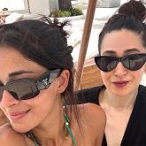Throwback to Ibiza: Karisma Kapoor shares picture with Ananya Panday