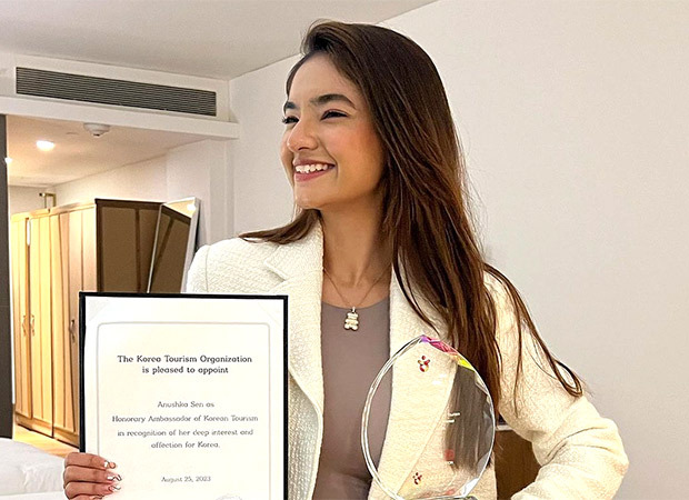 Anushka Sen appointed Honorary Brand Ambassador of Korean Tourism