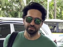 Ayushmann Khurrana looks absolutely dashing as he gets clicked at the airport