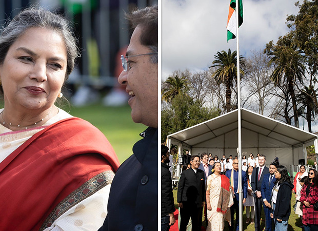 Shabana Azmi celebrates the Indian Independence Day hosting the tricolour at The Indian Film Festival of Melbourne 2023