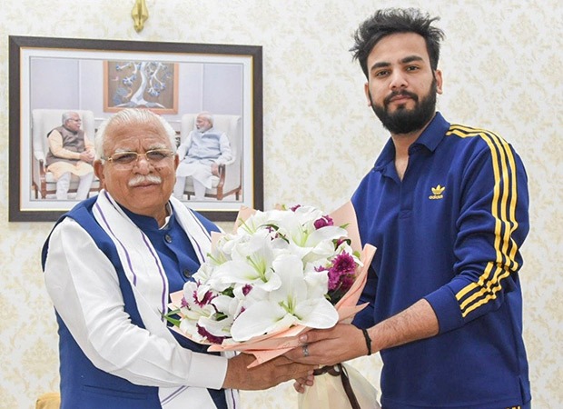 Haryana CM Manohar Lal Khattar attends Bigg Boss OTT 2 winner Elvish Yadav's fan meet-up in Gurugram