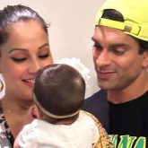 Bipasha Basu shares daughter Devi's adorable response as Karan Singh Grover recites Hanuman Chalisa; watch