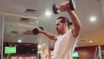 Dino Morea’s hardcore weightlifting in the gym