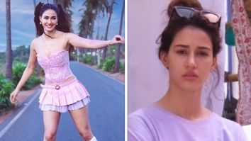 Disha Patani shares the BTS video of her directorial debut music video, ‘Kyun Karu Fikar’; song to be released tomorrow!