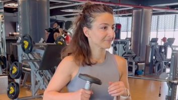 Gym fever is always on for Soha Ali Khan