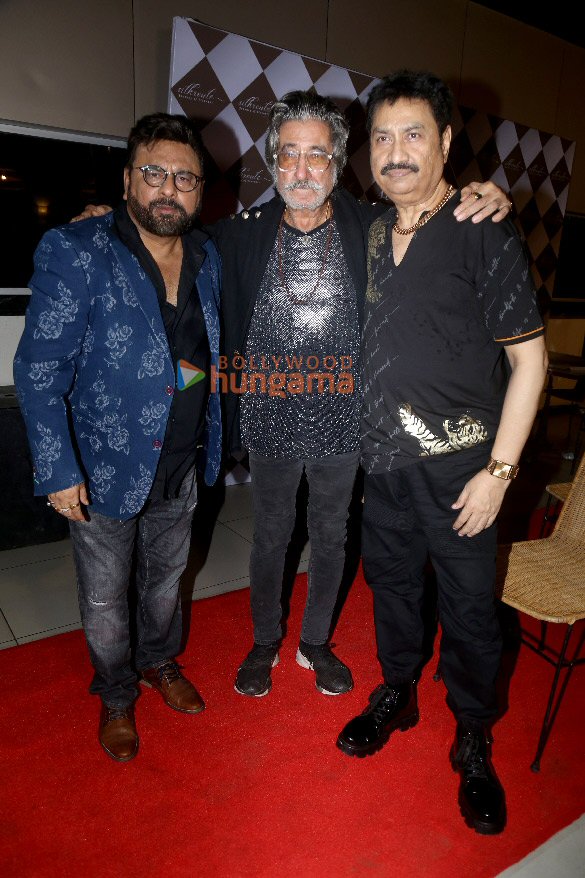 javed akhtar alka yagnik attend the launch of kumar sanus song ishq hai 3