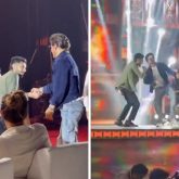 Jawan Audio Launch: Shah Rukh Khan unleashes his energy as he joins Anirudh Ravichander on stage for ‘Zinda Banda’ dance, watch video