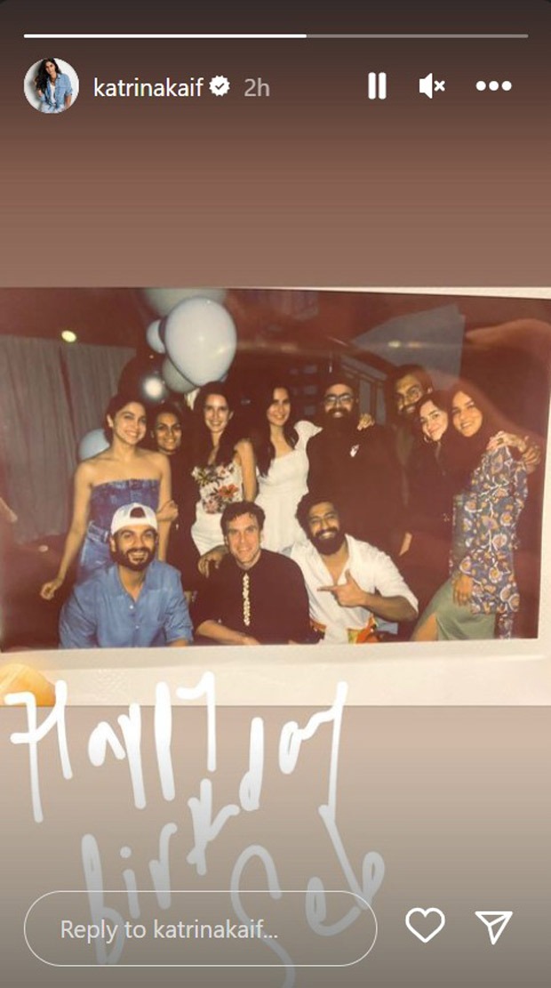 Katrina Kaif celebrates brother Sebastien's birthday in style, joined by Vicky Kaushal, Sunny, Sharvari, and pals; see picture