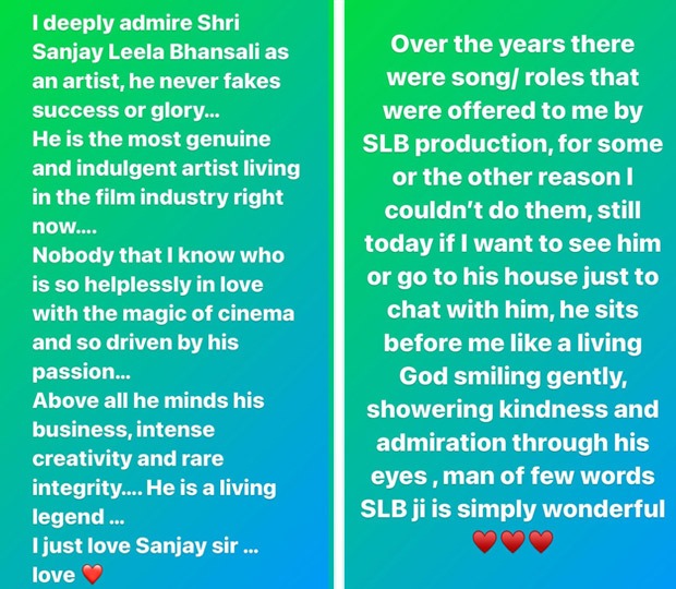 Kangana Ranaut reveals her ‘admiration’ for Sanjay Leela Bhansali; calls him ‘living God'
