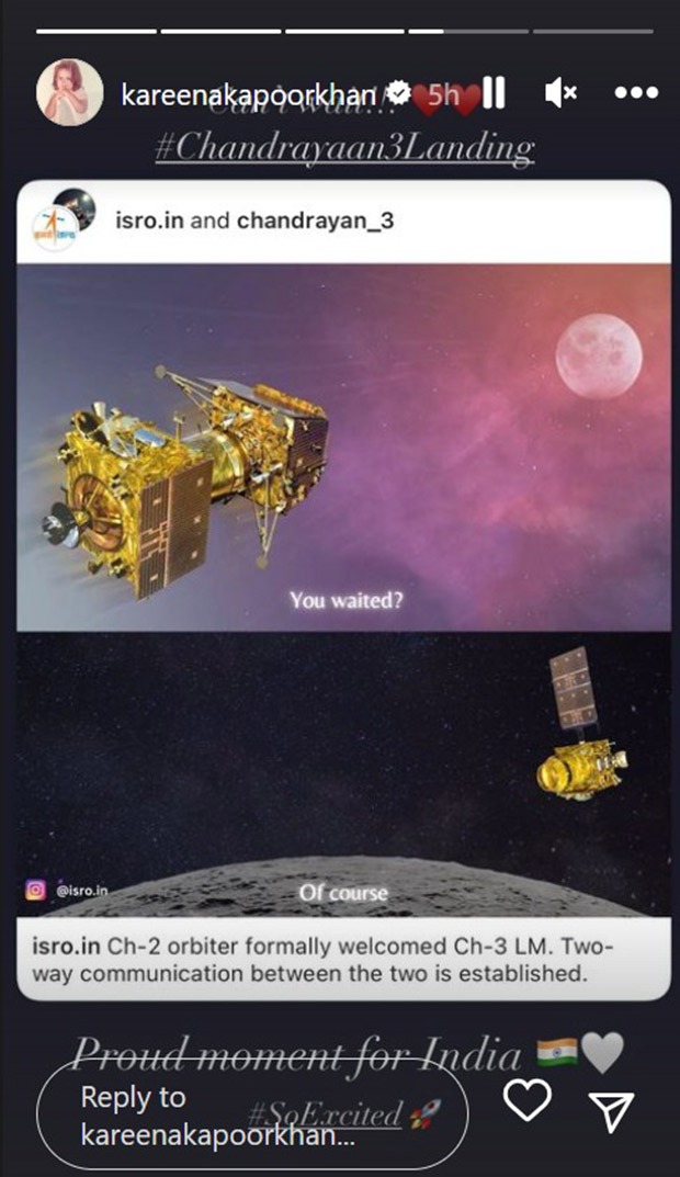 ISRO's Chandrayaan-3 mission appreciated by film celebs: From Shah Rukh Khan, Karan Johar to Prabhas, Samantha Ruth Prabhu and more