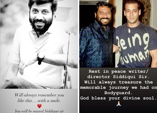 Kareena Kapoor Khan and Atul Agnihotri pen heartfelt note on the demise of Bodyguard filmmaker Siddique