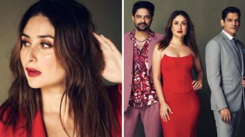 Kareena Kapoor in red corseted mini dress is giving a trendy spin to monochrome fashion