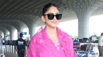 Mrunal Thakur is the symbol of cuteness as she donnes a pink salwar