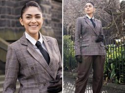 Mrunal Thakur leaves us wanting more of her androgynous style in a striking suit and tie ensemble at Indian Film Festival of Melbourne