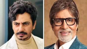 Nawazuddin Siddiqui shares a goofy picture with Amitabh Bachchan; see pic