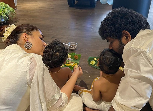 Nayanthara and Vignesh Shivan share beautiful photos of their ‘first’ Onam celebration with their twins