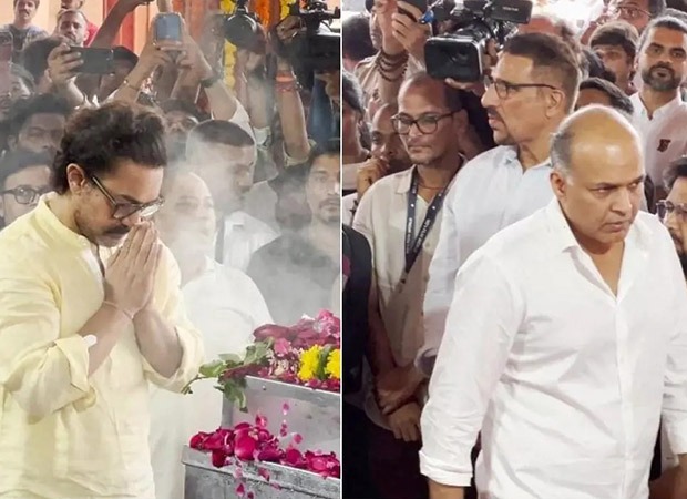 Nitin Desai funeral: Aamir Khan and Ashutosh Gowariker offer last respect to Lagaan art director