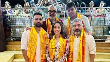 Nushrratt Bharuccha along with team Akelli seek blessings at Siddhivinayak temple; see pictures