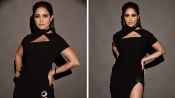 Nushrratt Bharuccha is upping the fashion game in black asymmetric dress worth Rs. 55,525