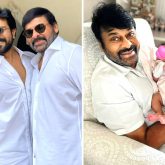 On Chiranjeevi’s birthday, son and superstar Ram Charan shares a heartfelt post featuring his daughter Klinn Kara