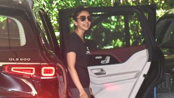 Paps capture a glimpse of Rakul Preet Singh with her brand new car