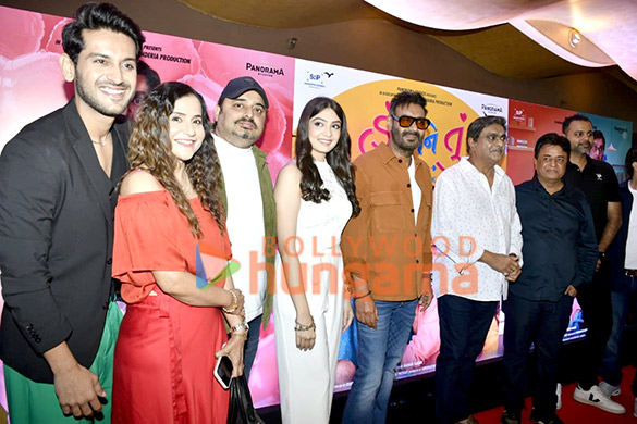 Photos: Ajay Devgn snapped at the trailer launch of Gujarati movie Hu Ane Tu in Mumbai