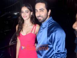 Photos: Ananya Panday and Ayushmann Khurrana snapped promoting Dream Girl 2 on the sets of Bigg Boss OTT 2