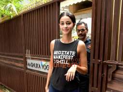 Photos: Ananya Panday spotted at Anshuka Yoga in Bandra