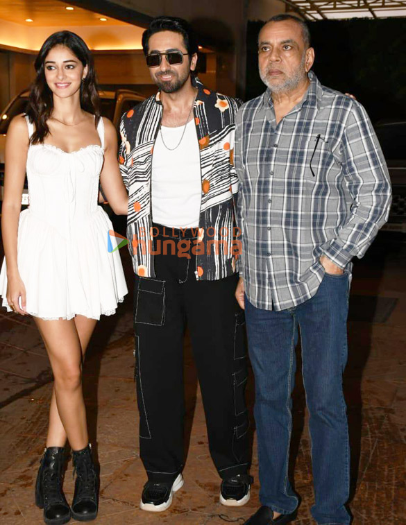 Photos: Ayushmann Khurrana, Ananya Panday and others snapped promoting Dream Girl 2 Photos: Ayushmann Khurrana, Ananya Panday and others snapped promoting Dream Girl 2