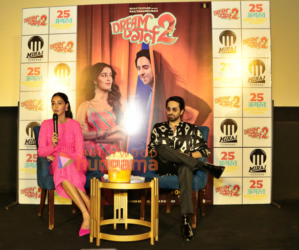 photos ayushmann khurrana and ananya panday promote dream girl 2 at miraj cinemas in indore 3