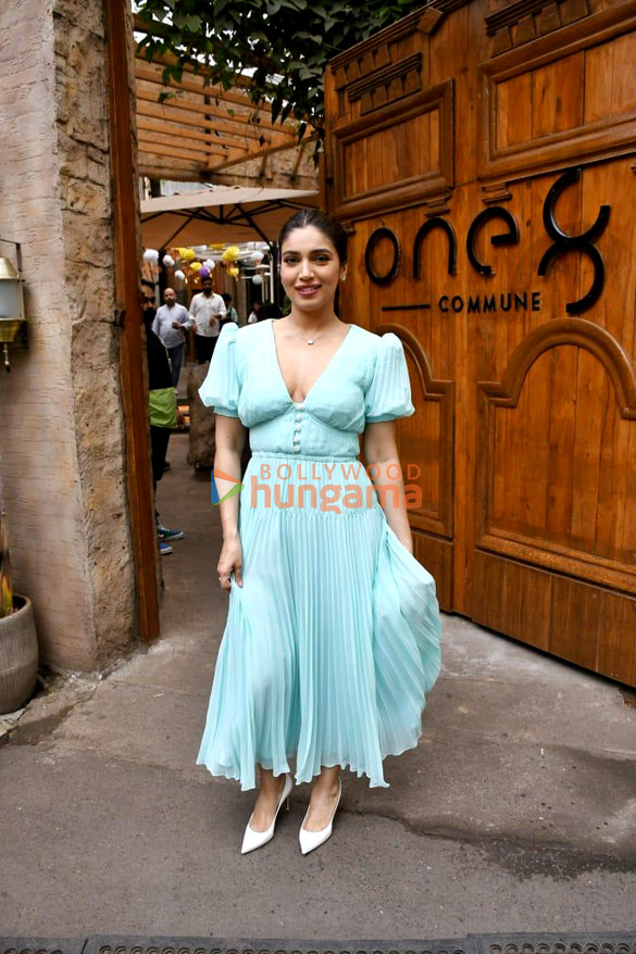 photos bhumi pednekar snapped at one8 commune in juhu 2