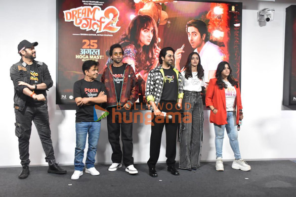 photos cast of dream girl 2 snapped at the trailer launch of the film 1