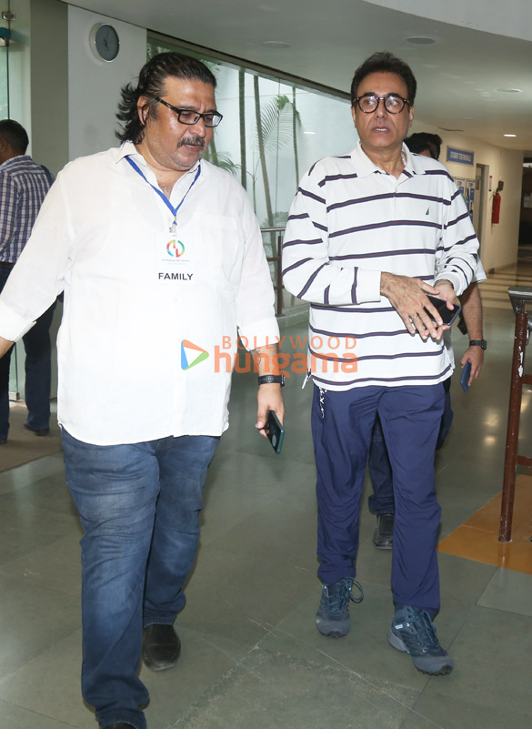 photos celebs snapped at nitin chandrakant desais prayer meet 2