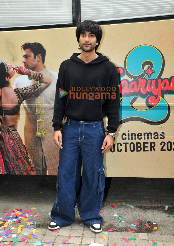 photos divya khosla kumar meezaan jafri pearl v puri and others attend the teaser launch of yaariyan 2 3