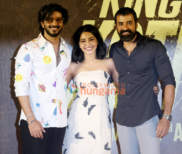 Photos Dulquer Salmaan and others attend the trailer and song launch of his film King Of Kotha (4)