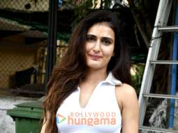 Photos: Fatima Sana Shaikh snapped at The Kitchen Garden in Juhu