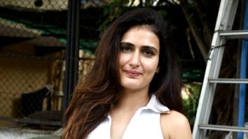 Photos: Fatima Sana Shaikh snapped at The Kitchen Garden in Juhu