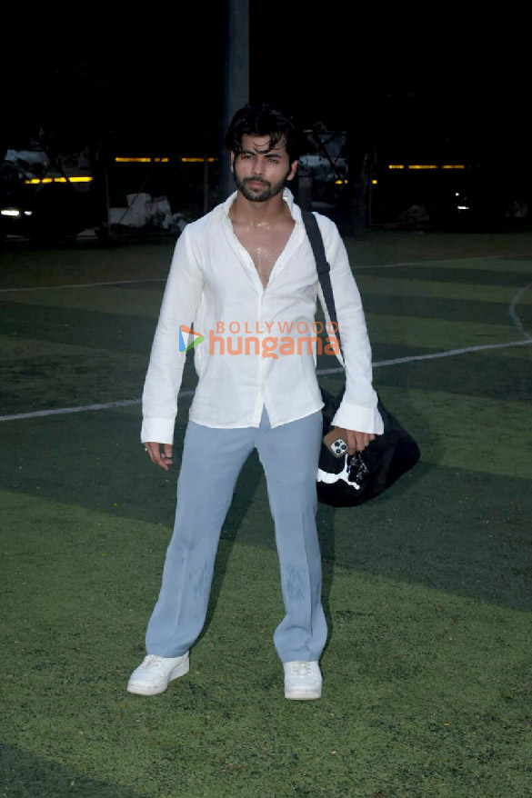 photos ibrahim ali khan arhaan khan ahan shetty and others snapped during a football match3 1