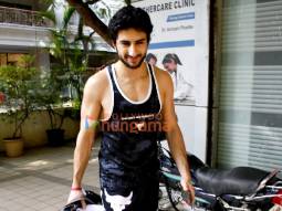 Photos: Ibrahim Ali Khan snapped at the gym in Juhu