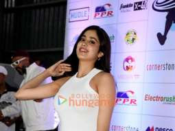 Photos: Janhvi Kapoor snapped at the Mansoon Pickleball Championship event
