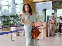 Photos: Kangana Ranaut, Tara Sutaria, Mouni Roy and others snapped at the airport