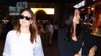 Photos: Kareena Kapoor Khan and Neha Dhupia snapped at the airport