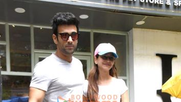 Photos: Kriti Kharbanda and Pulkit Samrat snapped in Bandra